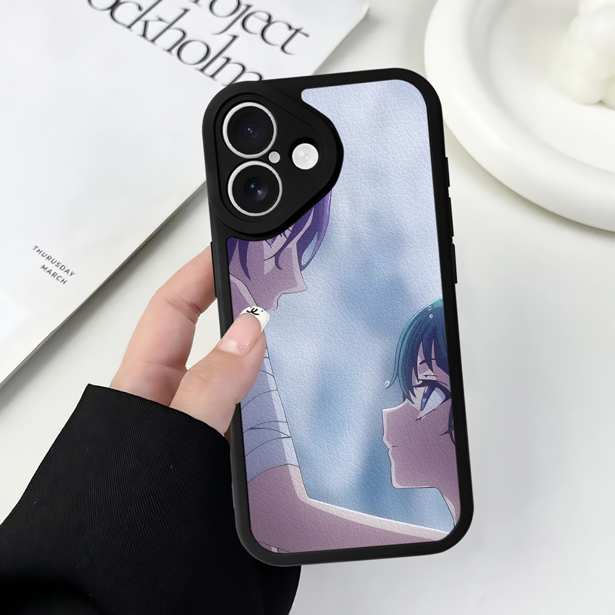 薬屋のひとりごと The Apothecary Diaries 【iPhone 16シリーズ対応】シリコンスマホケース（レザー調） 材質：シリコン